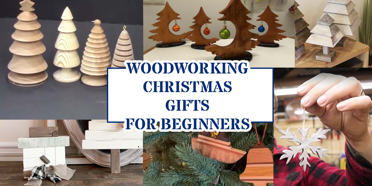 Woodworking Christmas gifts that are easy for even new woodworkers to create!