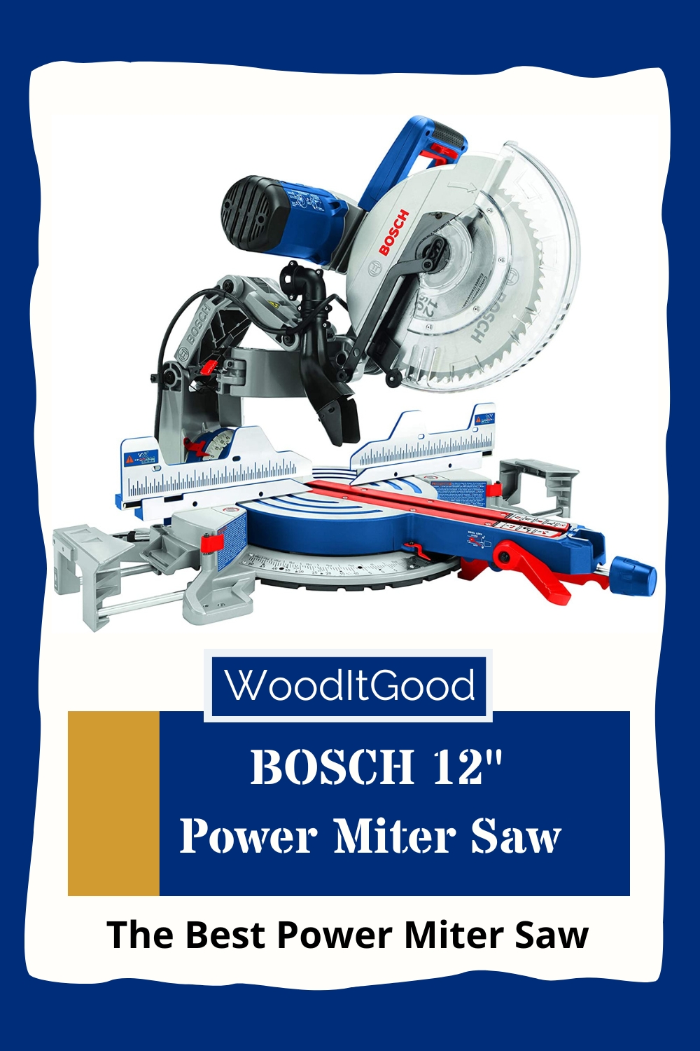 The BOSCH 12" Power Miter Saw (GCM12SD) Is The Best