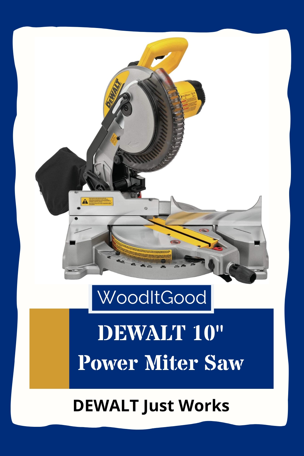 This DEWALT 10 Inch Power Miter Saw is reliable and not too expensive.  It's a DEWALT, they are a household name for a reason.