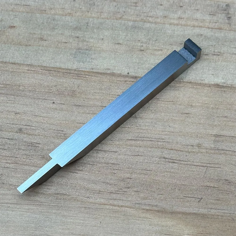 A look at the types of blades you'll be needing when using a router plane.